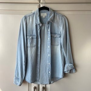 Lucky Brand • Blue Jean Button Down Shirt